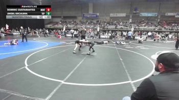 78 lbs Quarterfinal - Dominic Gustamantes, Montezuma-Cortez Middle School vs Angel Escalera, Top Notch WC