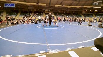 51 lbs Semifinal - Waylon Macke, Edmond North Huskies vs Hunter Wells, Mojo Mulisha 12U