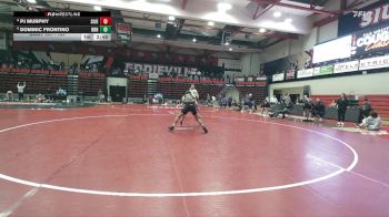 157 lbs Cons. Round 3 - Dominic Frontino, Brown vs PJ Murphy, SIUE