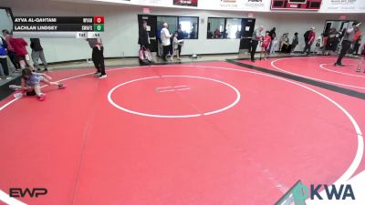 52 lbs Rr Rnd 5 - Ayva Al-Qahtani, Wyandotte Youth Wrestling vs Lachlan Lindsey, Spartan Wrestling Fort Smith