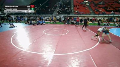 135 lbs Semis - Safirah Ladore, Hawaii vs Taylor Ward, Oregon