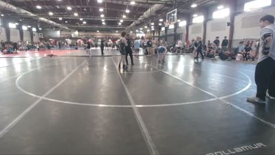 144 lbs Round 3 (6 Team) - Darrin Minicozi, Kraken Blue vs James White, Steller 3
