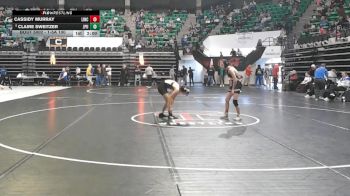 1-5A 100 Champ. Round 1 - Claire Sweitzer, St. John Paul II vs Cassidy Murray, Lincoln