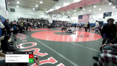 138 lbs Round Of 16 - Alex Amorosino, Poly Prep vs Victor Baron, Brooklyn Technical-PSAL