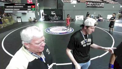 Semis - Antonio Garaventa, Windsor High School Wrestling vs Kingston Cruzat, Mad Dawg Wrestling Club