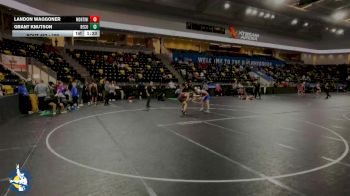 150 lbs Cons. Round 1 - Grant Knutson, Decorah vs Landon Waggoner, Lombard (Montini)