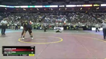 Champ. Round 1 - Hector Mora, Lincoln Pius X vs Jamison Kemp, Omaha Central