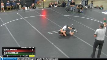 98 lbs Semifinal - Lucas Barrios, FL vs Caden Woodall, AZ