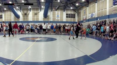 8U Boys FS - 62 lbs Semis - Zeke McNeil, Carmel USA Wrestling Club vs Jordan McGuire, Jennings County Wrestling Club