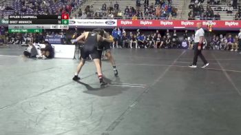 141 lbs 2nd Wrestleback (16 Team) - Bret Minnick, Tiffin vs Rylen Campbell, Ashland