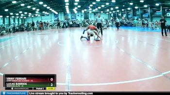 105 lbs Rd# 4- 2:00pm Friday Final Pool - Lucas Barrios, Nebraska Elite vs Vinny Ferrari, Lions Wrestling Academy