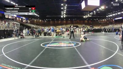 77 lbs 1st Place Match - Gage Garner, Troup Wrestling vs Vincent Catani, SOT/DOZ