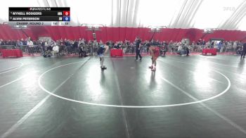 157 lbs Champ. Round 2 - Mykell Rodgers, Askren Wrestling Academy vs Alvin Peterson, Somerset Wrestling