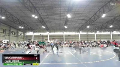 92 lbs Round 3 (4 Team) - Mason Wright, Legacy Wrestling Academy vs Malachi Burnham, Sublime Wrestling Academy