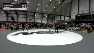 126 lbs Cons. Sub-quarters - Baylon Austin, USA Gold vs Asher Jex, Legacy Elite