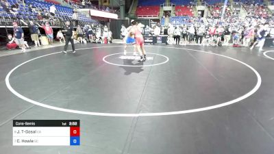 215 lbs Cons-semis - Jayden Tadeo-Gosal, CA vs Cason Howle, SC