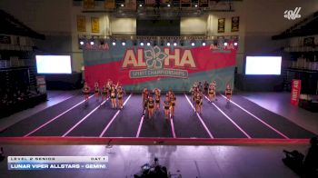 Lunar Viper Allstars - Gemini [2026 L2 Senior Day 1] 2026 Aloha Baltimore Showdown
