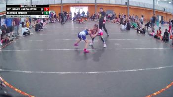 70 lbs Round 3 (4 Team) - Aleysha Mendez, Team Palmetto Purple vs Jayliannes Hardguittini, Team Palmetto Pink