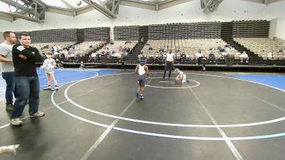 53 lbs Rr Rnd 1 - Cole Zabriskie, Mat Assassins vs Josiah Israel, American MMAW