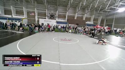 113 lbs 3rd Place Match - Thomas Gorst, Charger Wrestling Club vs Hunter Young, Champions Wrestling Club