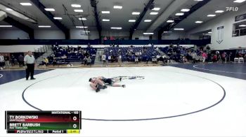 165 lbs 1st Place Match - Ty Borkowski, Unattached vs Brett Barbush, Mat Town USA