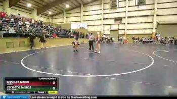 115 lbs Champ. Round 3 - Chanley Green, Uintah vs Cecibeth Santos, Northridge