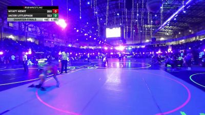 116 lbs Quarterfinal - Wyatt Hewit, Shootbox vs Jacob Littlepage, Bald Eagle