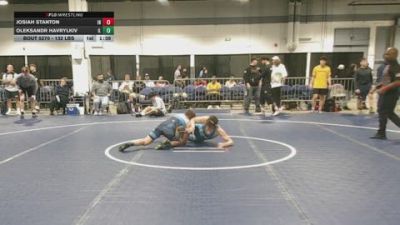 132 lbs Consi Of 16 #2 - Josiah Stanton, IN vs Oleksandr Havrylkiv, IL