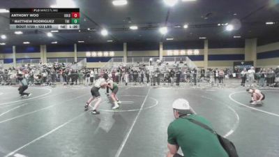 122 lbs Rr Rnd 1 - Anthony Woo, Gold Rush Wrestling vs Matthew Rodriguez, The Valley WC