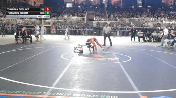 110 lbs 1st Place Match - Camdyn Elliott, Gulf Breeze vs Jordan Deglace, Strawberry Crest