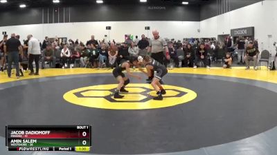60 lbs Quarterfinals (8 Team) - Amin Salem, Westshore vs Jacob Dadiomoff, Minions