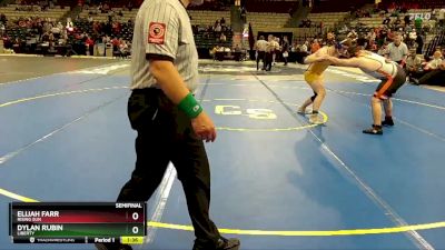 215-2A/1A Semifinal - Dylan Rubin, Liberty vs Elijah Farr, Rising Sun