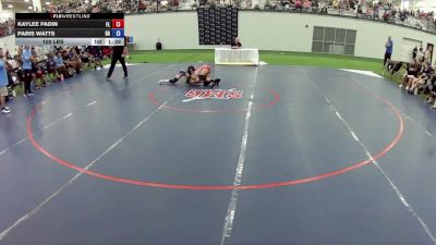 100 lbs Kaylee Padin, Florida vs Paris Watts, Georgia