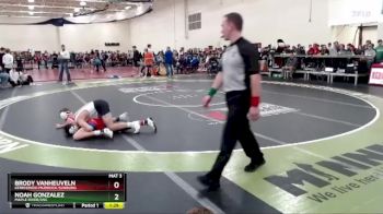 107 lbs Champ. Round 2 - Noah Gonzalez, Maple River/USC vs Brody VanHeuveln, Kerkhoven-Murdock-Sunburg