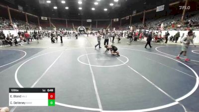 109 lbs Consi Of 4 - Emmitt Bland, Valencia vs Caleb DeVeney, Randall Youth WC