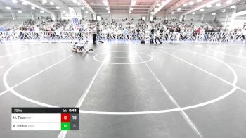 70 lbs Rr Rnd 3 - Matthew Rea, Grit Mat Club Red vs Korben Collae, Ride Out Blue