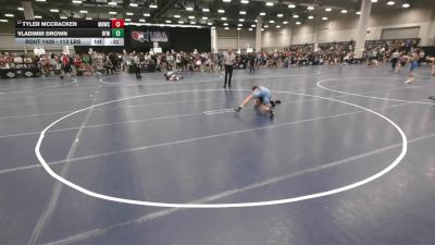 113 lbs Cons. Sub-rd Of 32 - Vladimir Drown, Brevard FCA Wrestling vs Tyler McCracken, Mile High Wrestling Club