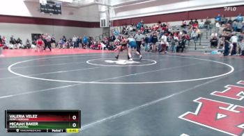 120 lbs Cons. Round 4 - Valeria Velez, Perry Meridian vs Micaiah Baker, North Central