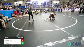 52 lbs Rr Rnd 2 - Winston Bolay, Perry Wrestling Academy vs Beckett Rupp, Perry Wrestling Academy