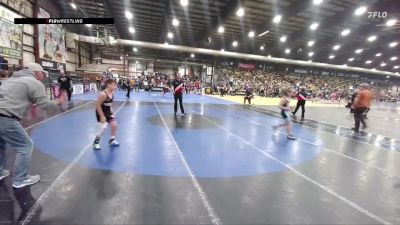 105 lbs Cons. Round 1 - Cooper Kruger, Gordon Rushville Jr Wrestling vs Brayden Twibell, Touch Of Gold