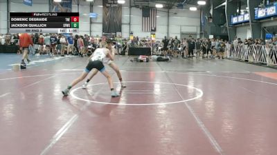 90 lbs Rr Rnd 3 - Domenic DeGraide, Terps Northeast Elite vs Jackson Quallich, FORGE M/S