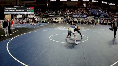 D 1 126 lbs Semifinal - Bodi Harris, Jesuit vs Johnathan Johnlouis, Lafayette