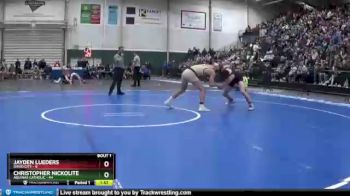 152 lbs Quarterfinals (8 Team) - Christopher Nickolite, Aquinas Catholic vs Jayden Lueders, David City