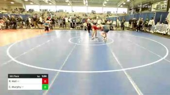 182 lbs 5th Place - Royce Hall, VA vs Chris Murphy, CT