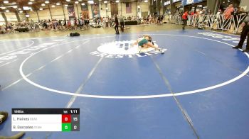 126 lbs Rr Rnd 3 - Landen Haines, Beast Nation Gold vs Braylon Gonzales, Team Alien UFO