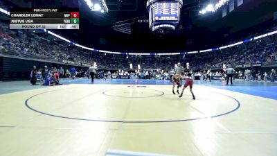 60 lbs Round Of 32 - Chandler Lemay, Mifflin County vs Justus Lisa, Pennridge