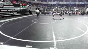 100 lbs Consi Of 8 #2 - Matthew Hoag, Wichita Training Center vs Levi Kanngiesser, Cywc