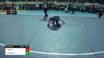 3A-113 lbs Quarterfinal - Brantz Bateman, Marlow vs Cam Webb, Cascia Hall
