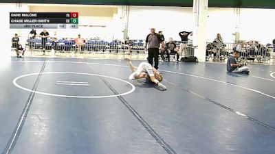 90 lbs 3rd Place - Dane Malone, PA vs Chase Miller-Smith, OH