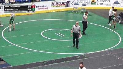124 lbs Round Of 16 - Kade Chortanoff, Lower Dauphin vs Rolly Walylko, Coneamaugh Township
